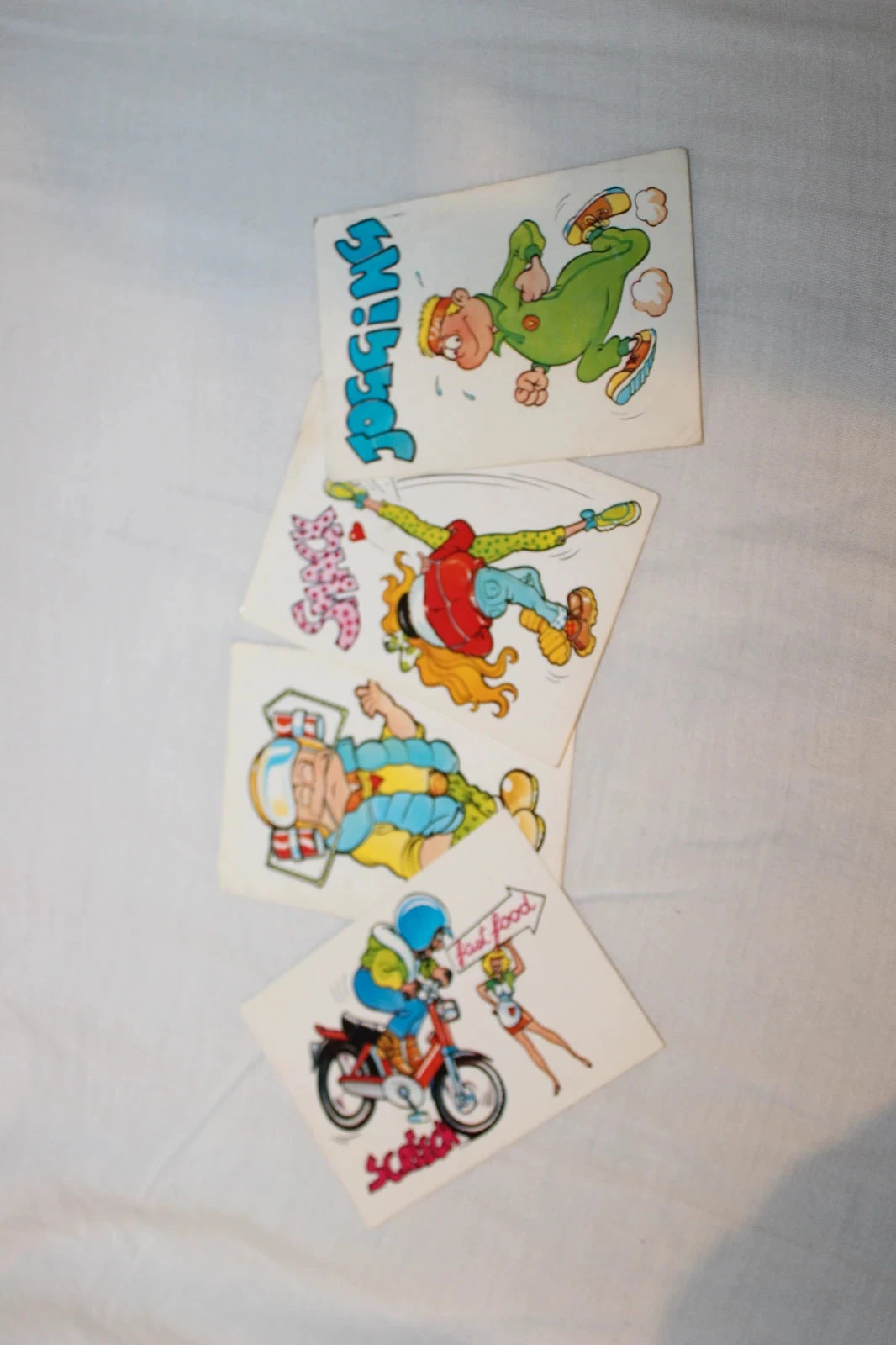 Lot x4 Fantastickers 1988
